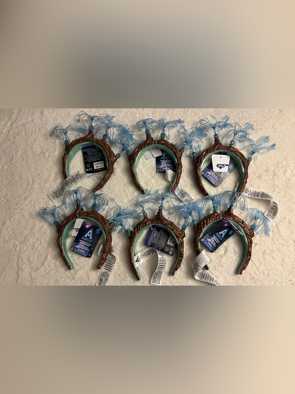 Disneyworld avatar Woodsprite Headband – Blue and Brown decorative headpiece